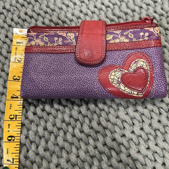 Fossil checkbook Wallet - Picture 9 of 10